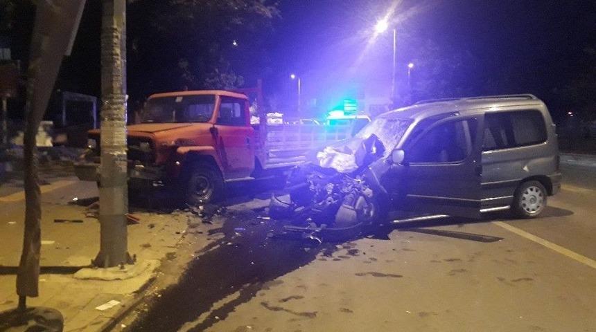 Başkent&rsquo;te Trafik Kazası: 1 Yaralı