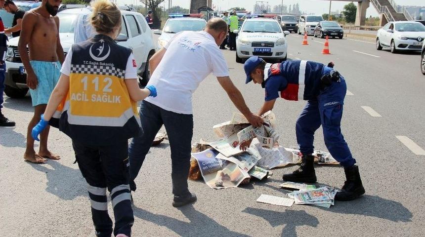 Üst Geçidi Kullanmadı Canından Oldu