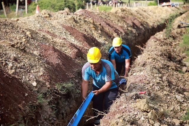 Kaynarca Okçular’a Yeni İçme Suyu Şebekesi Yenilendi