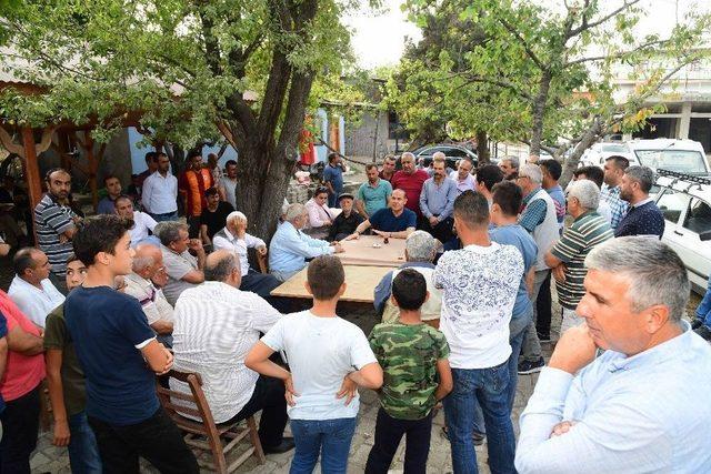 Başkan Sözlü Bayramın Son Gününde Aladağ’da