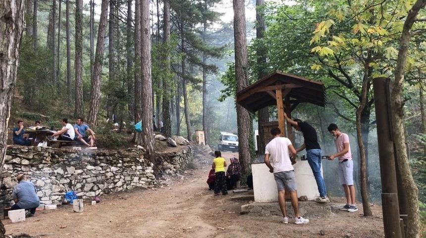 (&ouml;zel) Piknik&ccedil;iler Kazdağları&rsquo;na Akın Etti