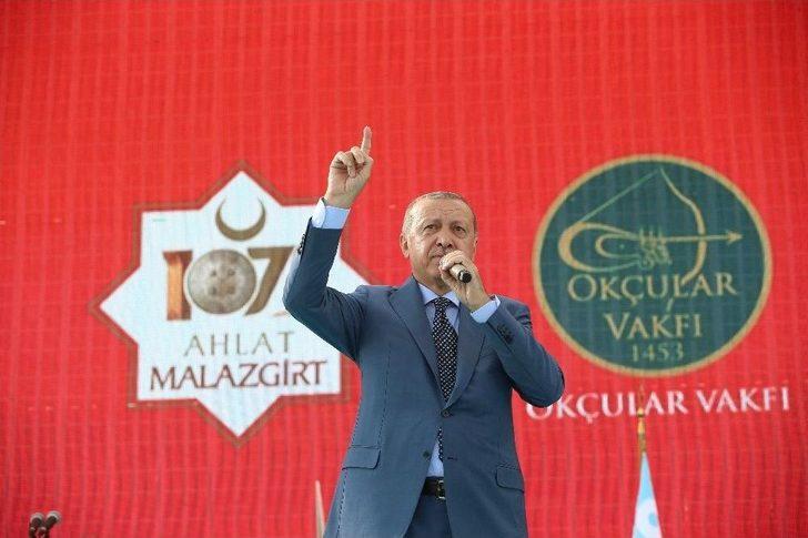 Cumhurbaşkanı Erdoğan Malazgirt’te G4