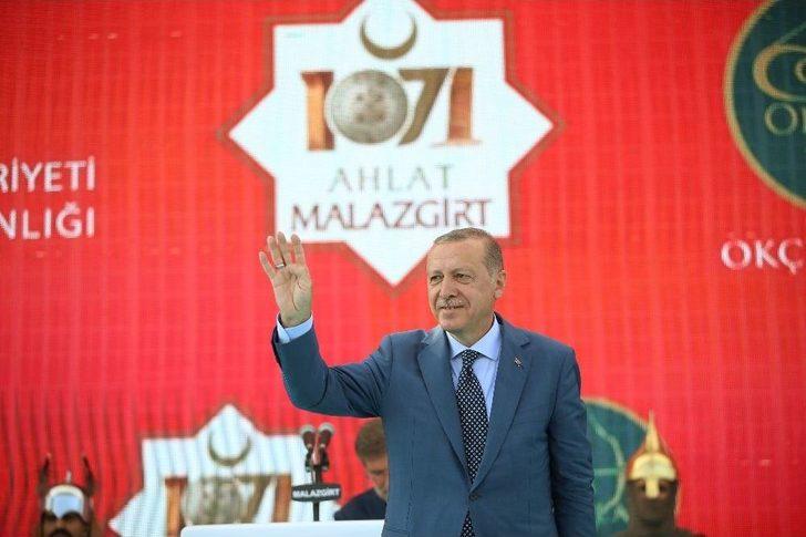 Cumhurbaşkanı Erdoğan Malazgirt’te G5