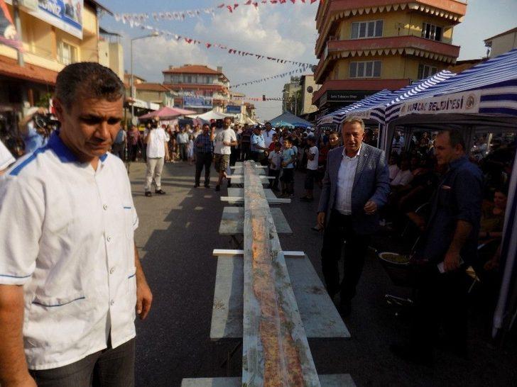 Rekorun Ustaları 8,40 Santimlik Pide Yaptı G3