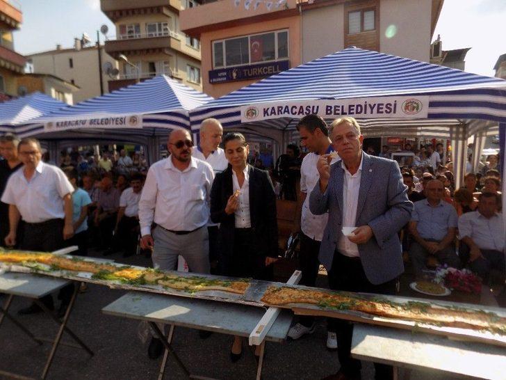 Rekorun Ustaları 8,40 Santimlik Pide Yaptı G4