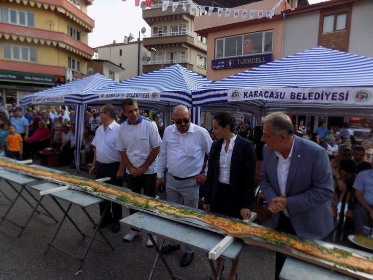 Rekorun Ustaları 8,40 Santimlik Pide Yaptı G5