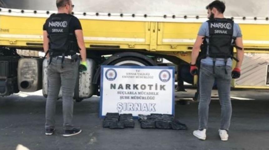 Şırnak’ta 25 Kilogram Uyuşturucu Maddesi Ele Geçirildi