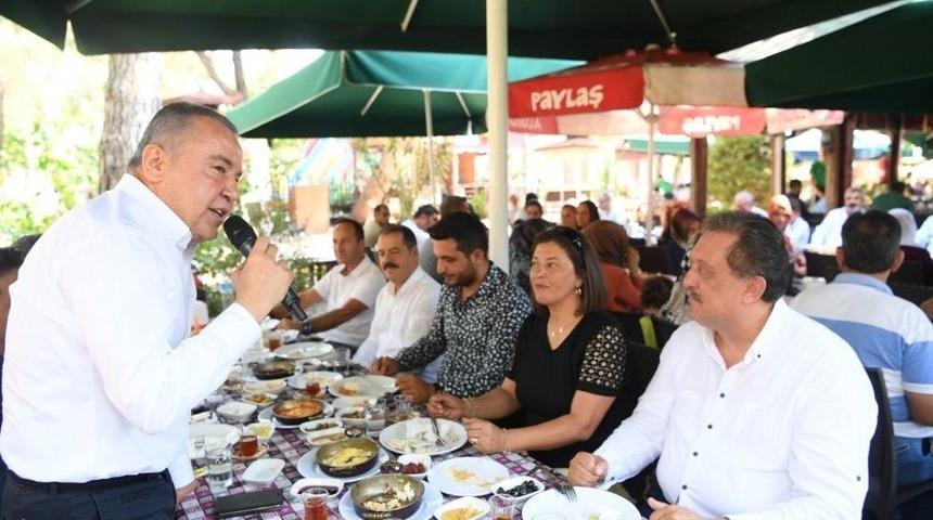 Başkan Böcek, Adgiad Üyeleriyle Buluştu