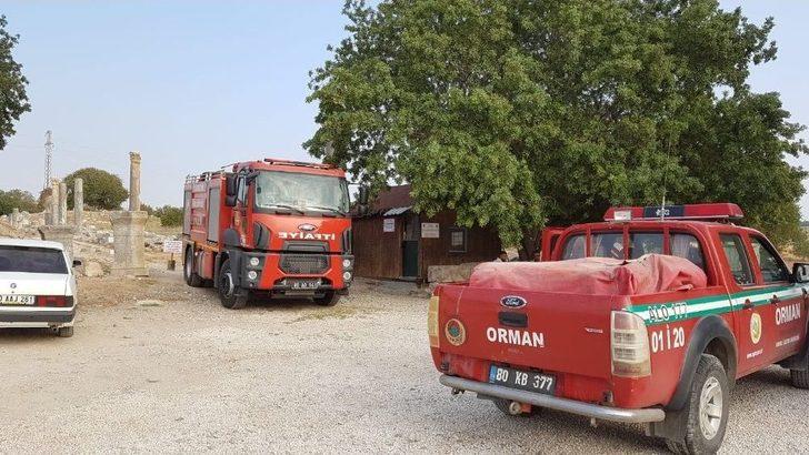 Osmaniye’de Bulunan Kastabala Antik Kenti’nde Orman Yangını Çıktı G2