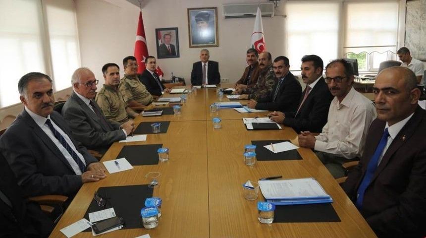 Muş&rsquo;ta &ldquo;okul G&uuml;venliği Toplantısı&rdquo; Yapıldı