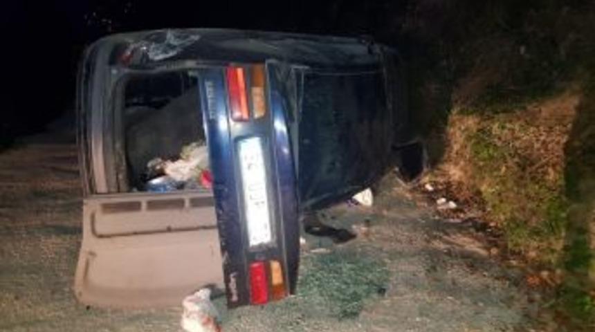 Gümüşhane’de Yayladan Dönen Otomobil Takla Attı: 7 Yaralı