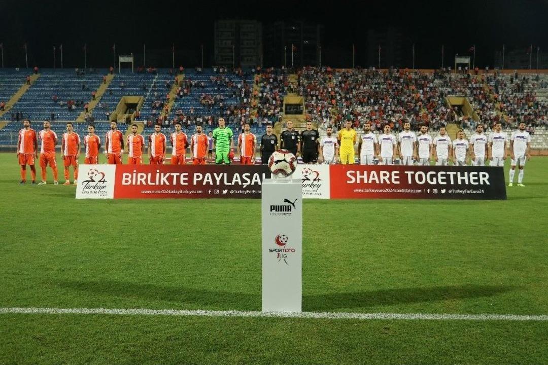 Spor Toto 1. Lig: Adanaspor: - Afjet Afyonspor: 1 (ilk Yarı Sonucu)