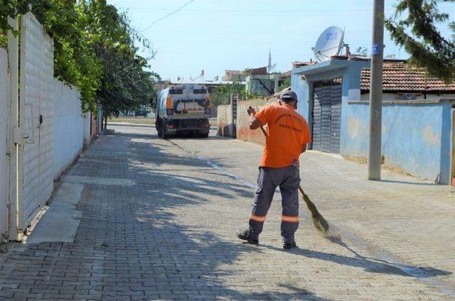 Germencik Belediyesinden Üst Yapı Çalışmaları