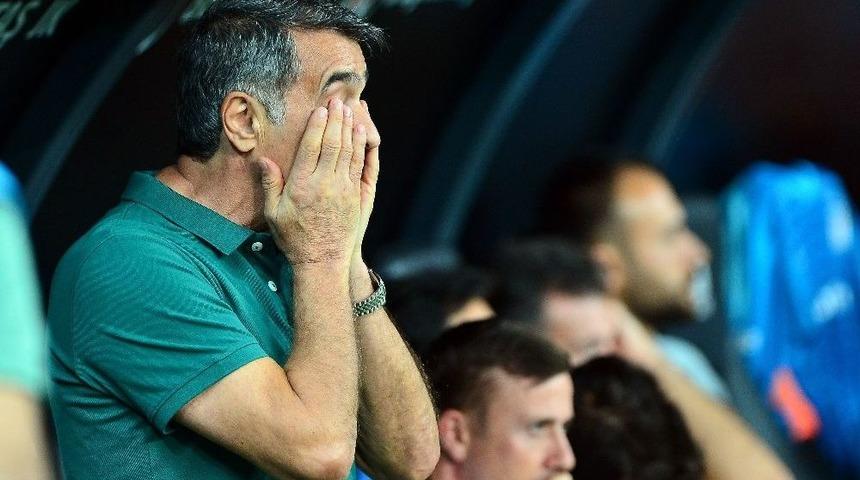 Beşiktaş, Şenol G&uuml;neş&rsquo;le 3&rsquo;te 3 Yapamadı