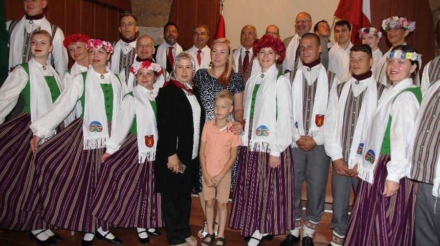 &Ccedil;amlıyayla İle Valka Arasında &rsquo;kardeş Şehir&rsquo; Protokol&uuml; İmzalandı