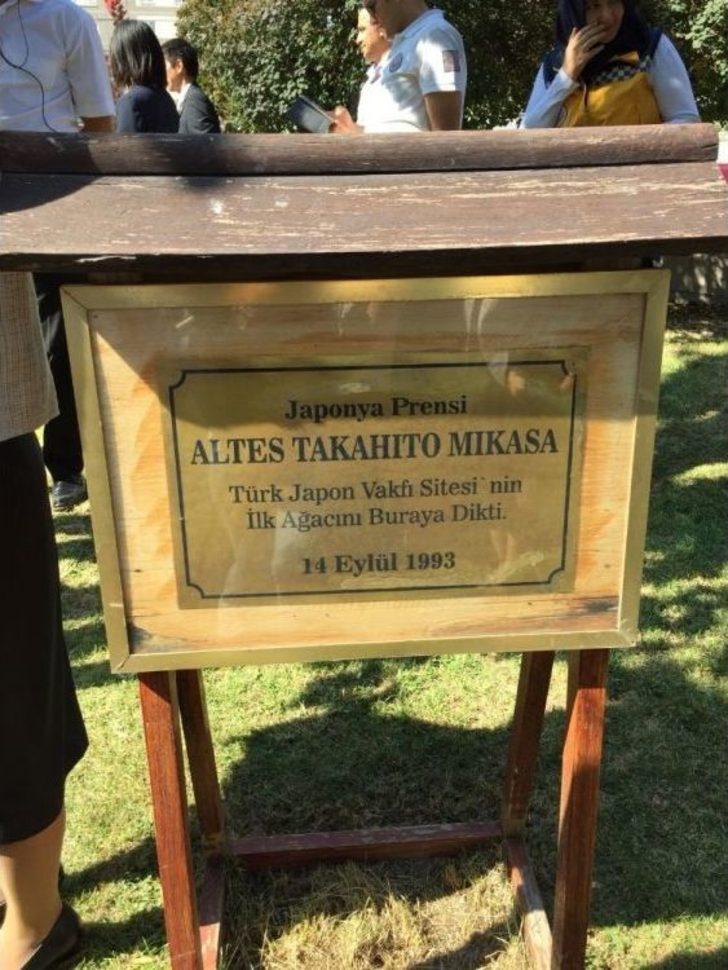 Japonya Prensesi Mikasa Ankara’da Ağaç Dikti G5