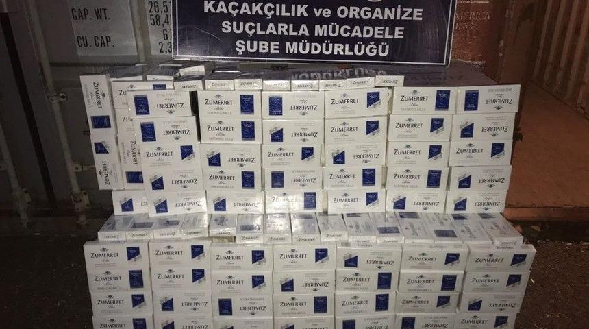 Gevaş&rsquo;ta 10 Bin Paket Ka&ccedil;ak Sigara Ele Ge&ccedil;irildi