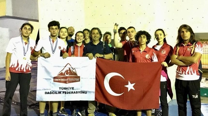 Tdf Spor Tırmanış Milli Takımı Yunanistan&rsquo;dan 3 Madalya İle D&ouml;nd&uuml;
