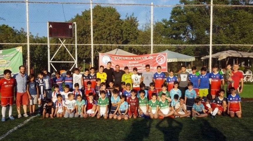 &lsquo;&ccedil;ocukla &Ccedil;ocuk Ol&rsquo; Projesi Kapsamında Turnuvalar Başladı