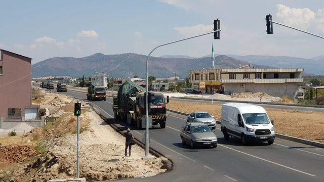 Reyhanlı’ya Tank Sevkiyatı