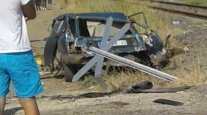 Tren Kazasında Yaralanan S&uuml;r&uuml;c&uuml; Hayatını Kaybetti