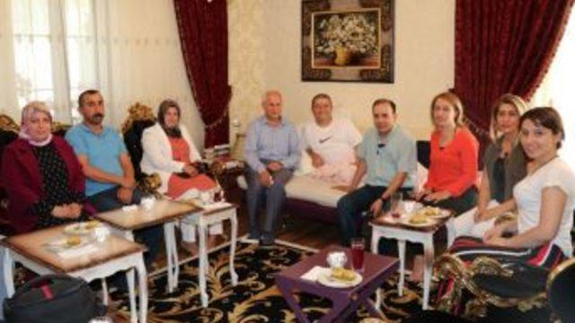 Yaman Hasar’dan Başkan Takva’ya Geçmiş Olsun Ziyareti
