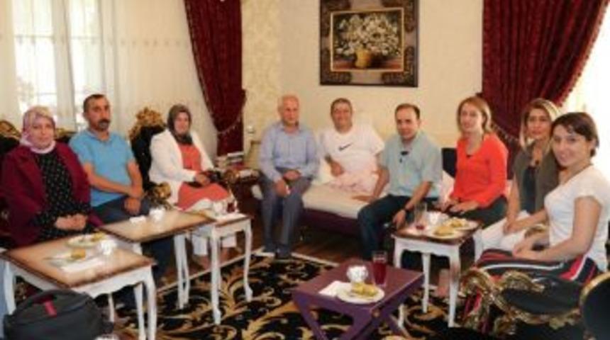 Yaman Hasar&rsquo;dan Başkan Takva&rsquo;ya Ge&ccedil;miş Olsun Ziyareti