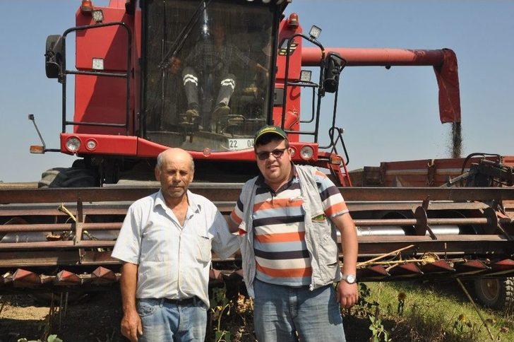 Trakya’nın “sarı Gelini”nde Hasat Başladı G1