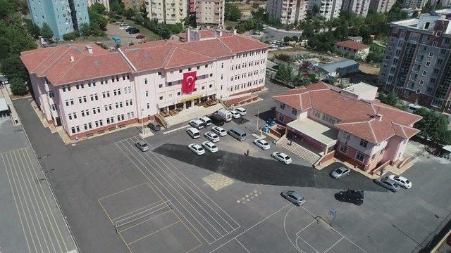 Pendik’te Rehine Krizinin Yaşandığı Okul Havadan Görüntülendi