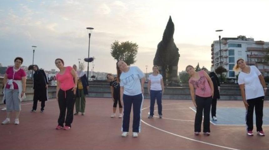 Ak Kadınlardan Spor Etkinliği