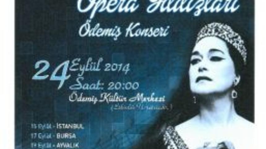 T&uuml;rk D&uuml;nyası Opera Yıldızları 24 Eyl&uuml;l&rsquo;de &Ouml;demiş&rsquo;te