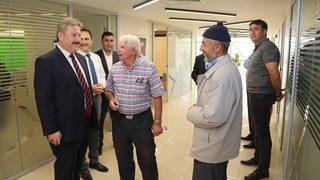 Talas’ta Personelle Bayramlaşma