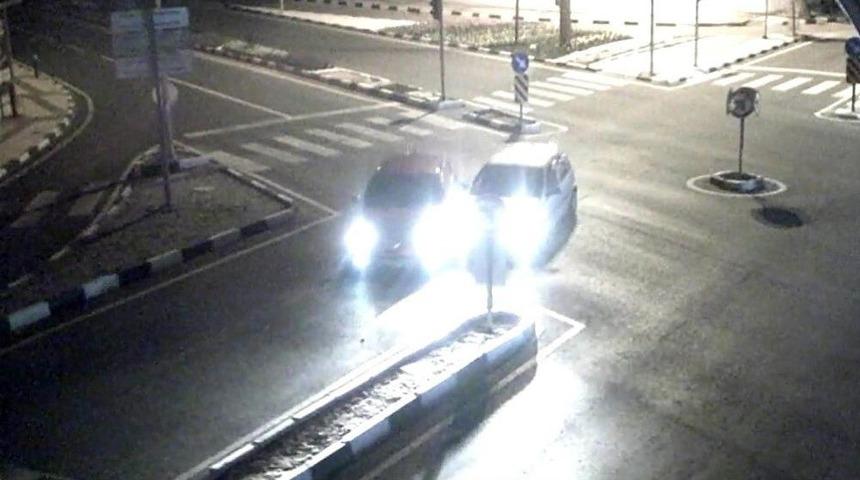 Manisa’da Trafik Kazaları Şehir Polis Kamerasında