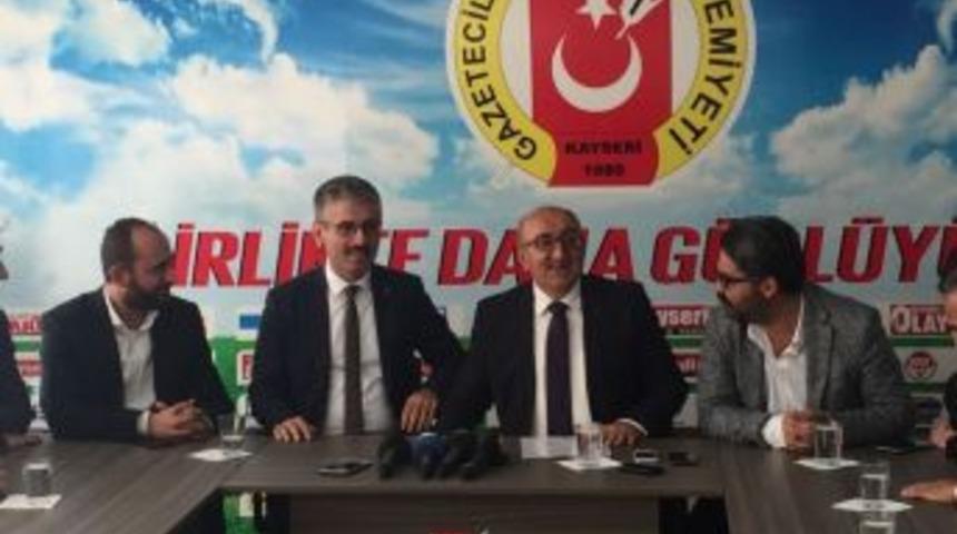 Kayseri Gazeteciler Cemiyeti Başkanı Veli Altınkaya: &ldquo;sekt&ouml;r&uuml;m&uuml;z&uuml;n Sorunlarıyla Alakalı Dosyayı Siyasilerimize Sunacağız&rdquo;