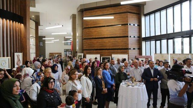 Melikgazi De Kanaviçe, Antep İle Maraş İşi Ve Filografi Sergisi Açıldı