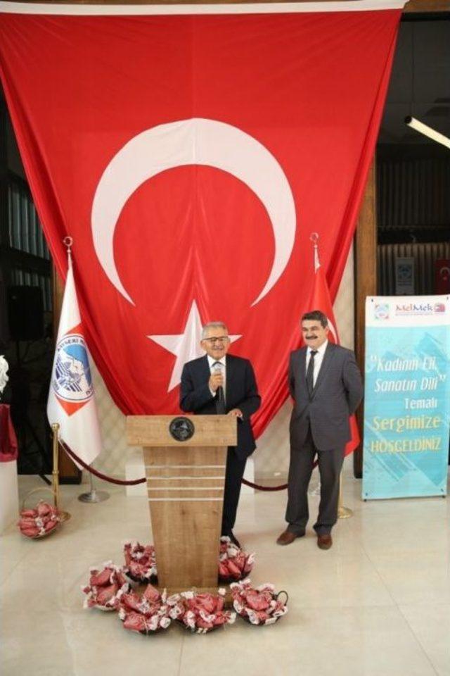 Melikgazi De Kanaviçe, Antep İle Maraş İşi Ve Filografi Sergisi Açıldı