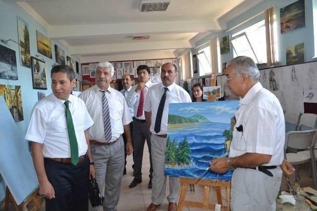 İl Milli Eğitim Müdürü Tatlı’dan Sanat Merkezi’ne Ziyaret