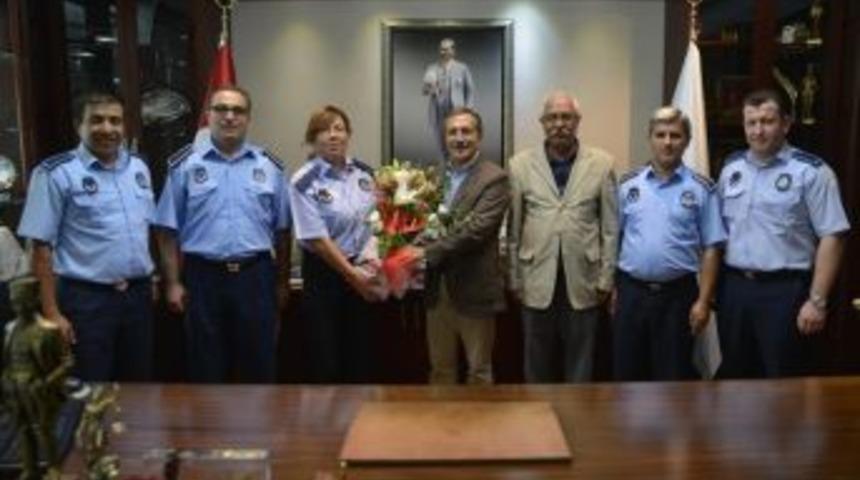 Zabıta Müdürlüğü’nden Başkan Ataç’a Ziyaret