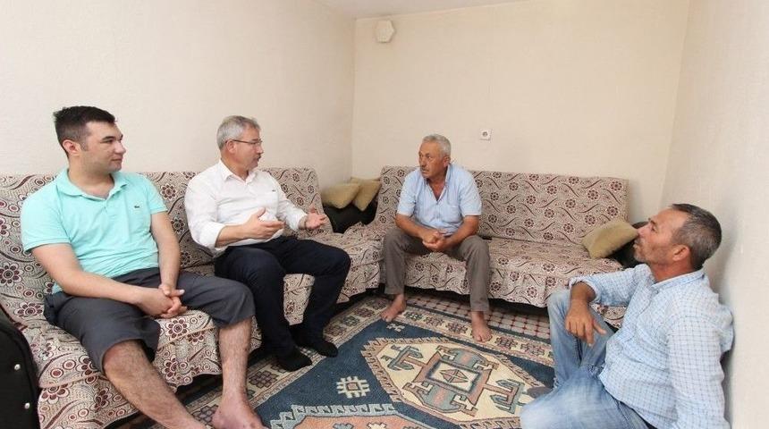 Başkan Yaralı’dan Kuzey Irak Gazisine Ziyaret