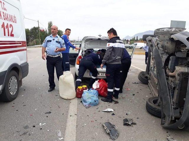 Tokat’ta Trafik Kazası: 1 Ölü, 3 Yaralı