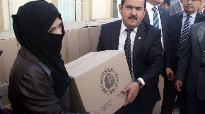 Tobb&rsquo;un Yardımları T&uuml;rkmenlere Ulaştı