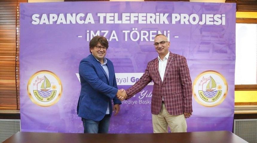 Sapanca&rsquo;da Yapılacak Teleferik İ&ccedil;in İlk Adım Atıldı
