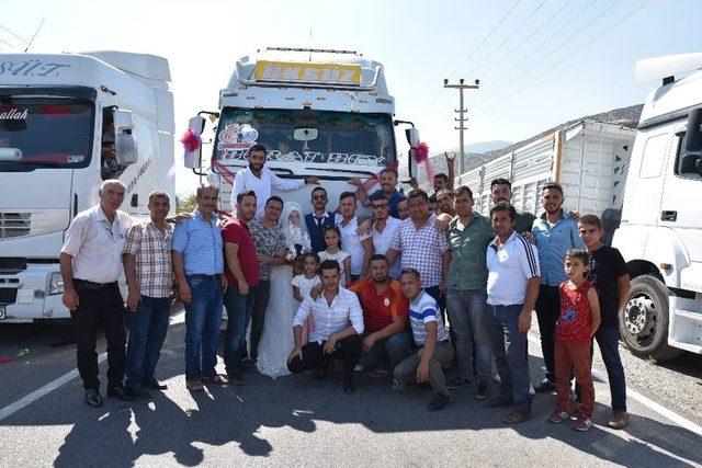 Tır Şoförünün Çocukluk Hayali Gerçek Oldu