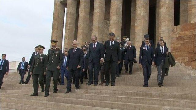 Gaziler Günü Anıtkabir’de Düzenlenen Törenle Başladı