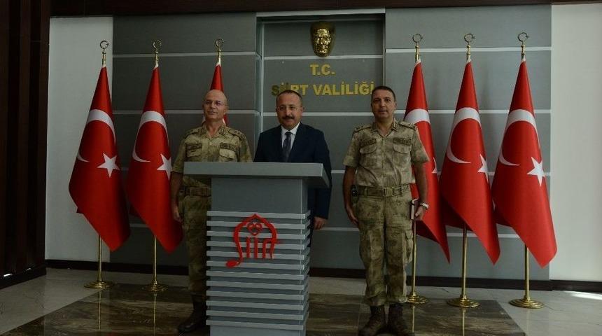 T&uuml;mgeneral İlbaş, Vali Atik&rsquo;i Ziyaret Etti
