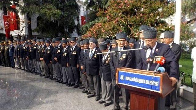 Gaziler Günü Bursa’da Törenlerle Kutlandı