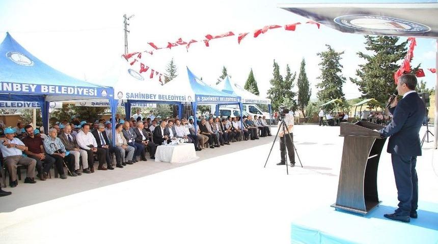 Gaziantep’te Cami Ve Taziye Evi Yapımına Devam