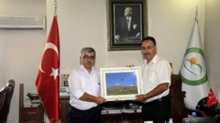 Şube Müdürü Türkoğlu’dan Rektör Yılmaz’a Ziyaret