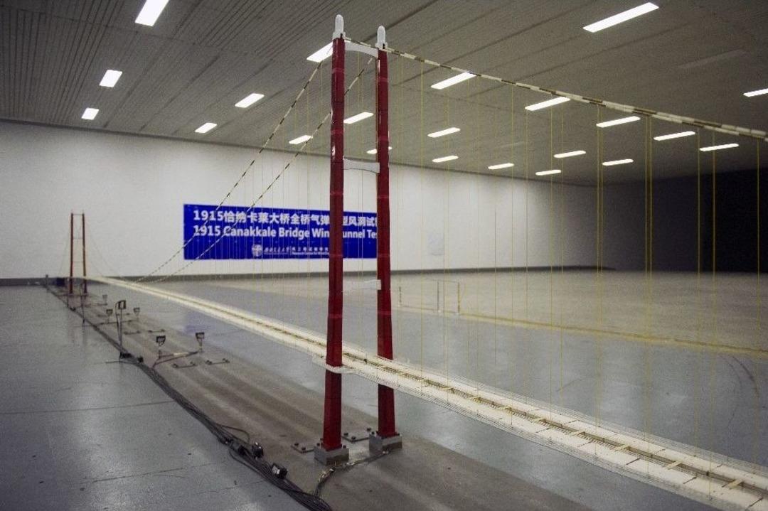 1915 &Ccedil;anakkale K&ouml;pr&uuml;s&uuml; Tam Model R&uuml;zgar T&uuml;neli Testi &Ccedil;in&rsquo;de Başarıyla Ger&ccedil;ekleşti