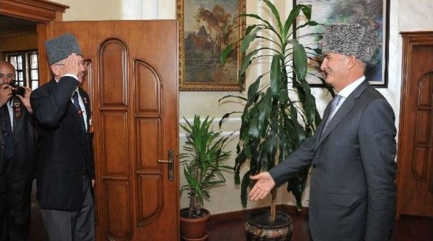 Şehit Ve Gazi Derneklerinden Başkan Yılmaz&rsquo;a Ziyaret